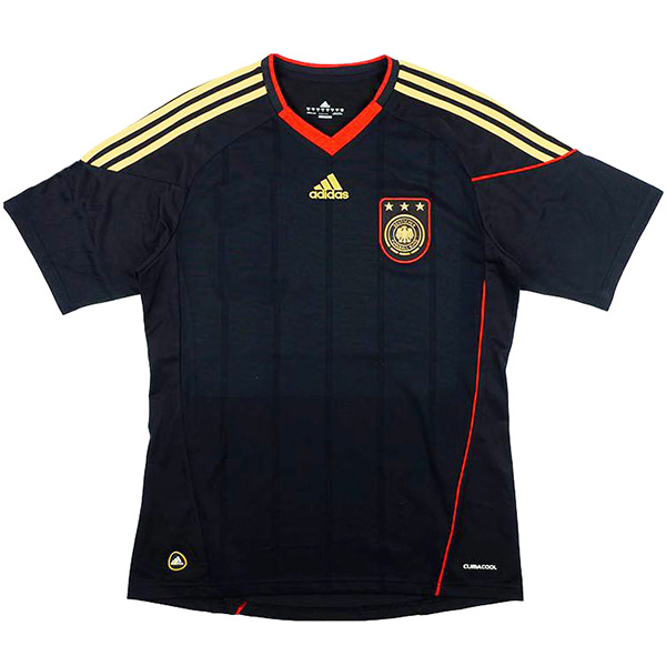 Germany away retro jersey soccer uniform men's second sportswear football kit top shirt 2010